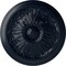 Ekena Millwork Vienna Ceiling Medallion (Fits Canopies up to 3 1/4"), Hnd-Painted Midnight Dream, 16 7/8"OD x 5/8"P CM17VIMDF - alternate 1